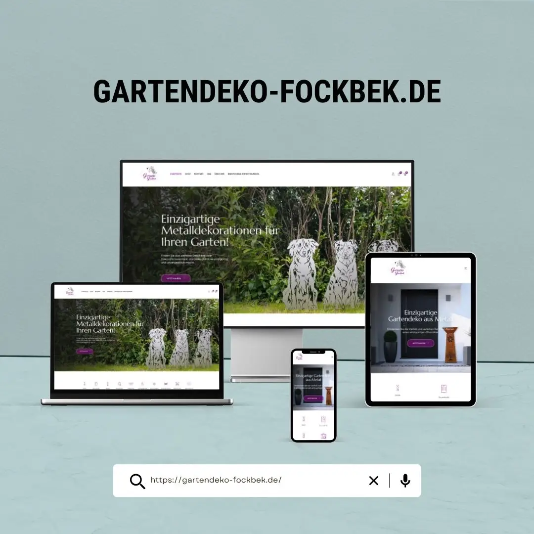Gartendeko Fockbek Webseite