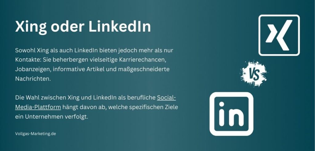 Xing oder LinkedIn