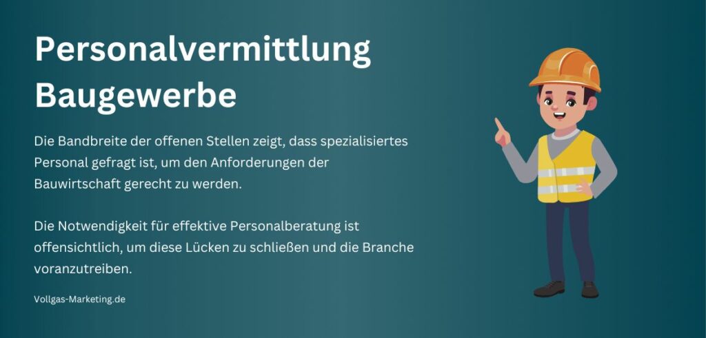 Personalvermittlung Baugewerbe